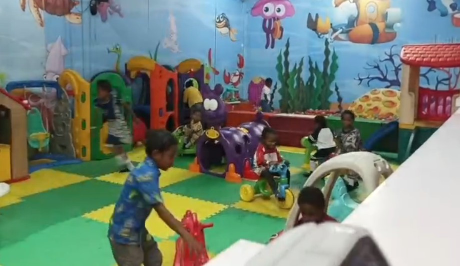 Belajar Sambil Bermain, Yayasan RAIH IMPIAN TANAH PAPUA Bersama PAUD IGOTAD SAI Kampung Buti