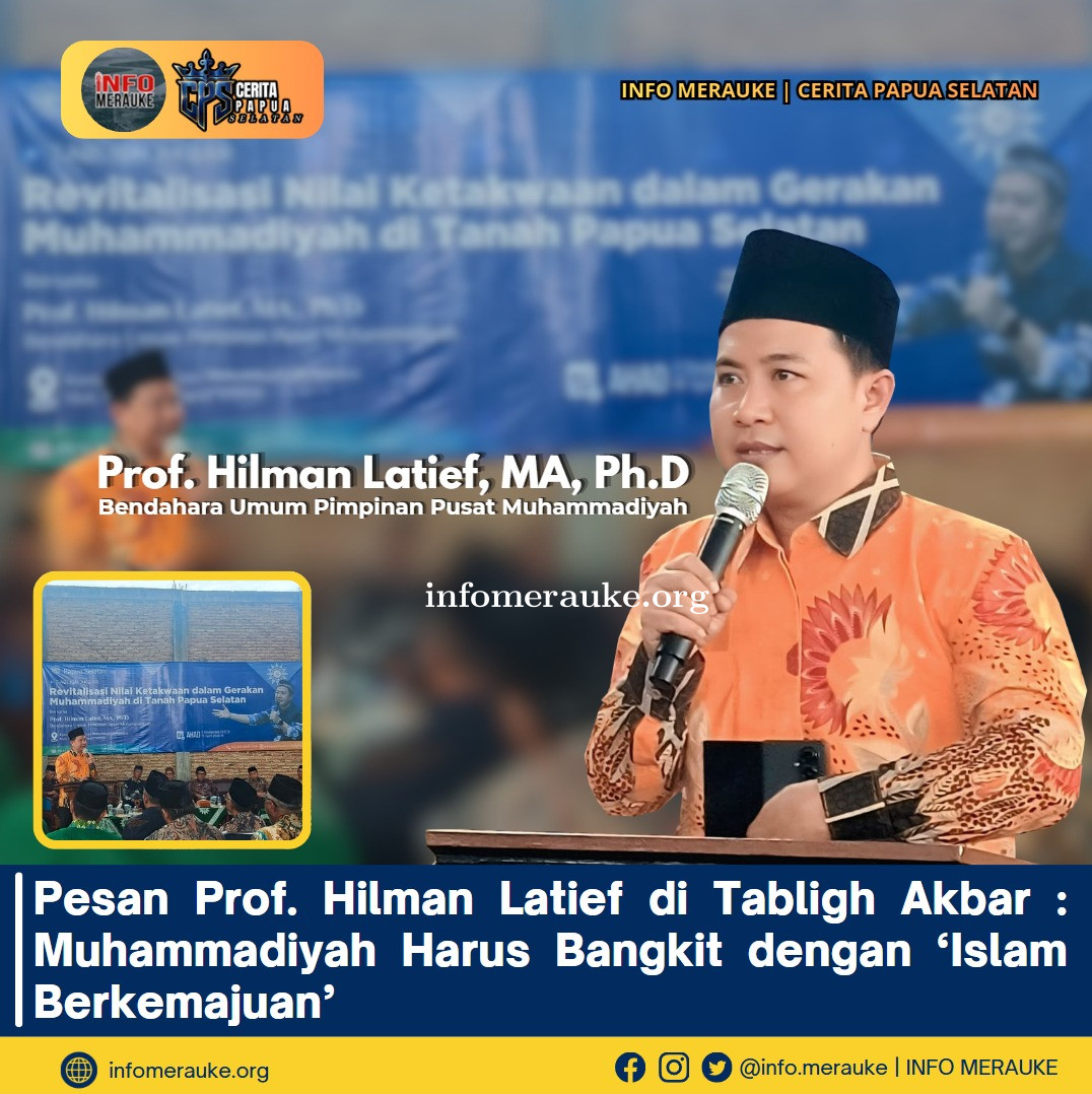 Pesan Prof. Hilman Latief di Tabligh Akbar : Muhammadiyah Harus Bangkit dengan ‘Islam Berkemajuan’